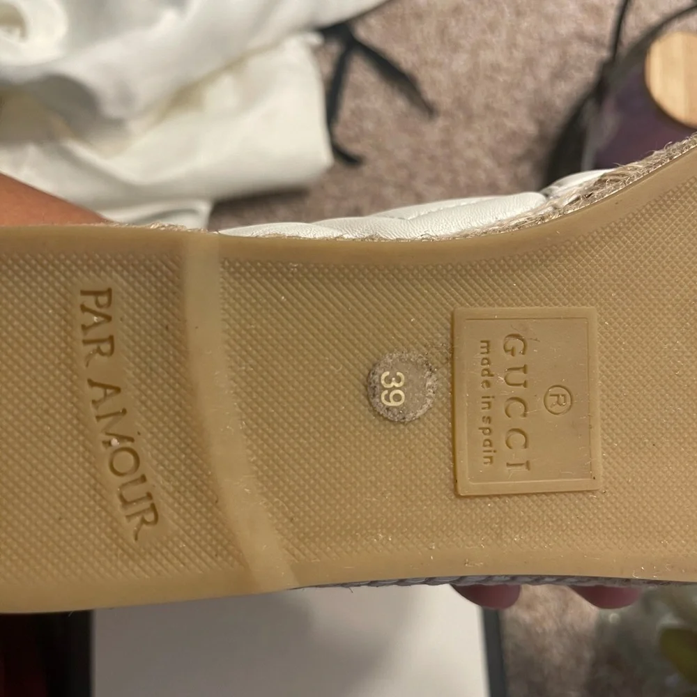Gucci white espadrilles - Picture 10 of 11